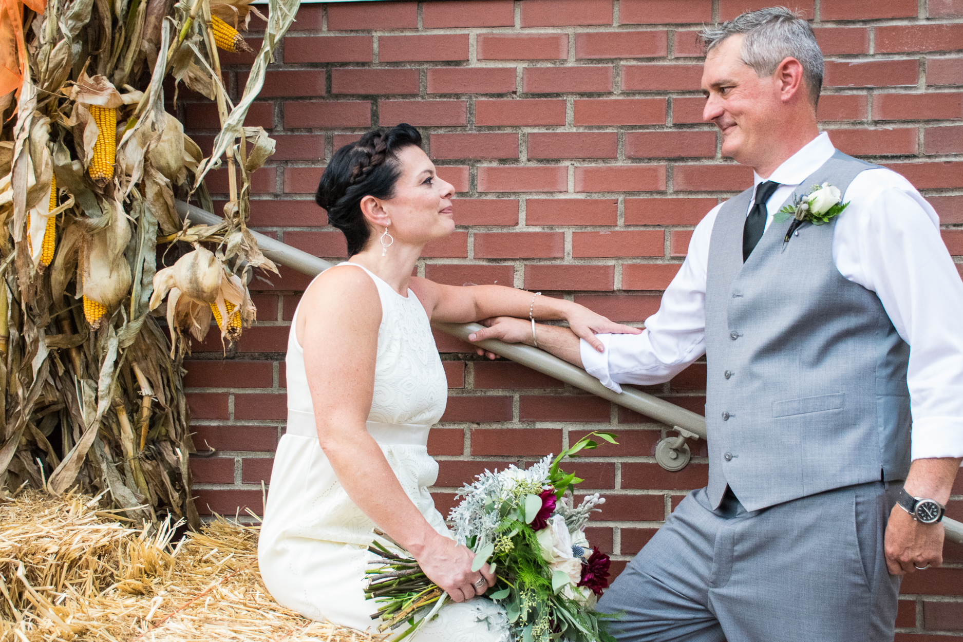 A Market Square wedding in downtown Knoxville.